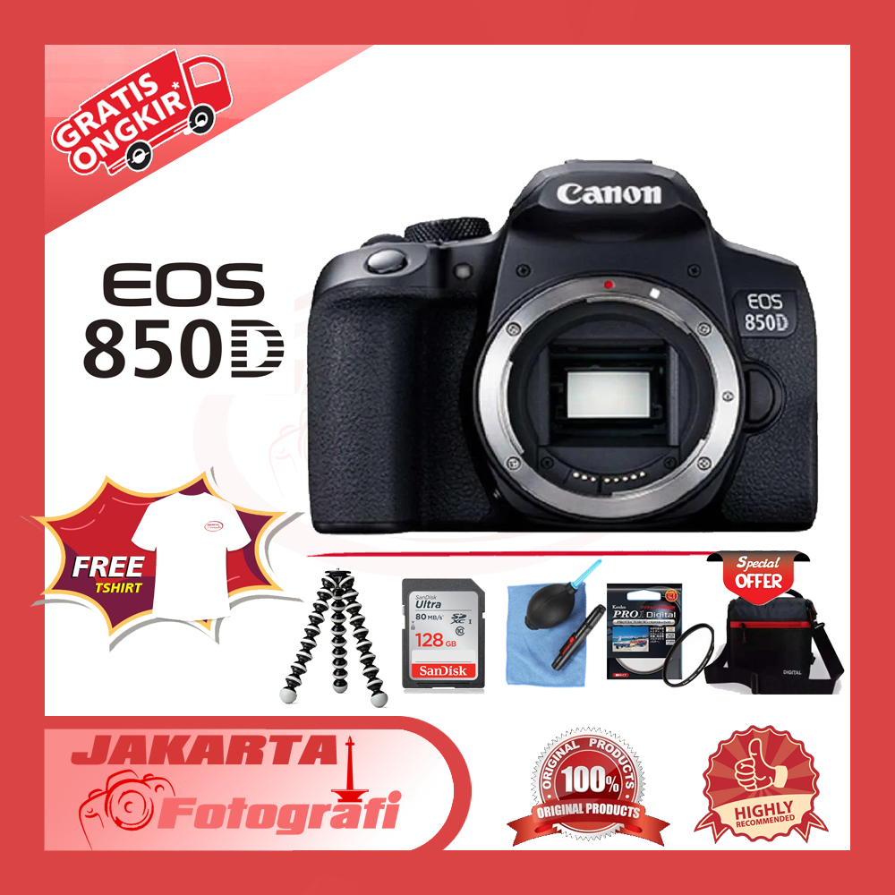 Jual Canon EOS 850D Kit EF-S 18-55mm f4-5.6 IS STM DSLR Camera | Shopee ...