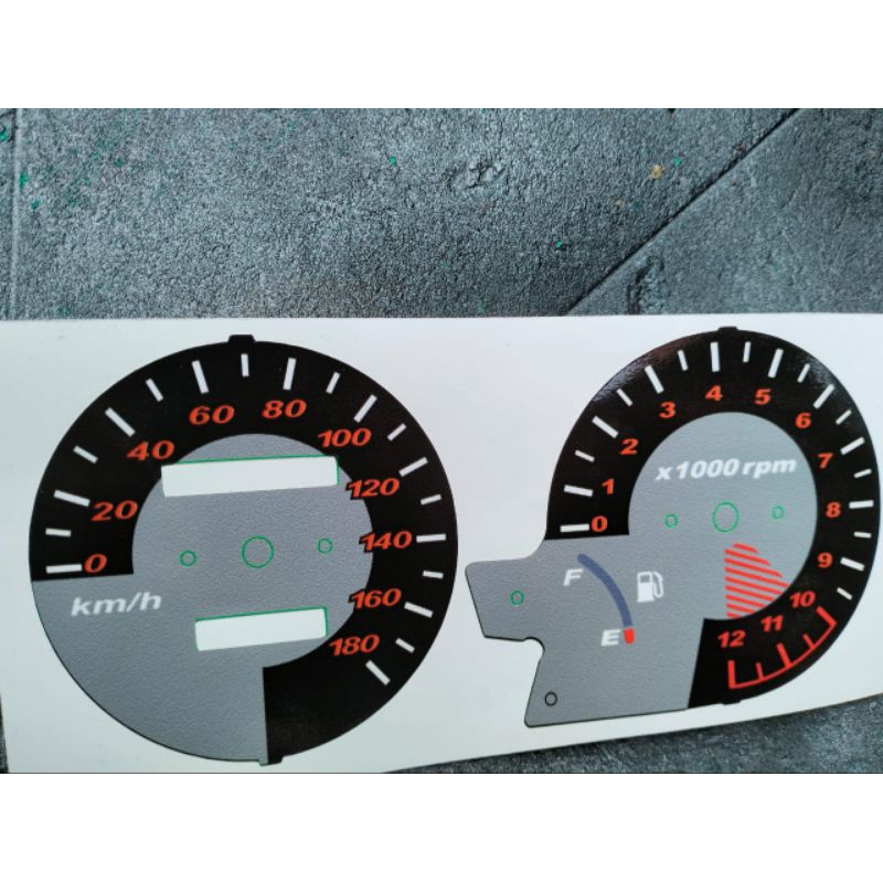 Jual Sticker Papan Panel Speedometer RX King | Shopee Indonesia