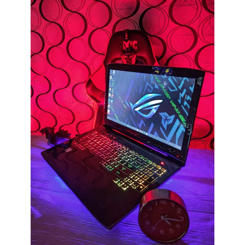Jual Laptop Gaming Design ASUS ROG GL503GE Core i7 Ram 8gb SSD 512gb ...