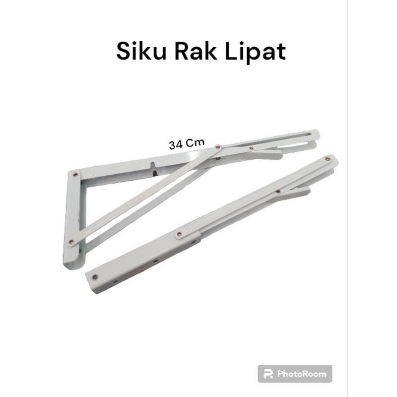 Jual Siku rak lipat 14 inch / Siku lipat 14