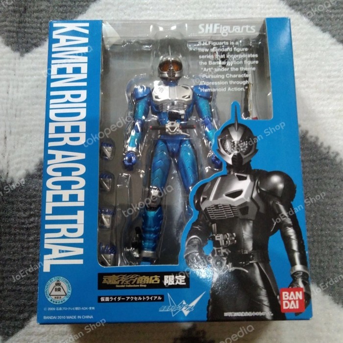 Jual BANDAI Original S.H.Figuarts SHF Kamen Rider Accel Trial (BIB ...