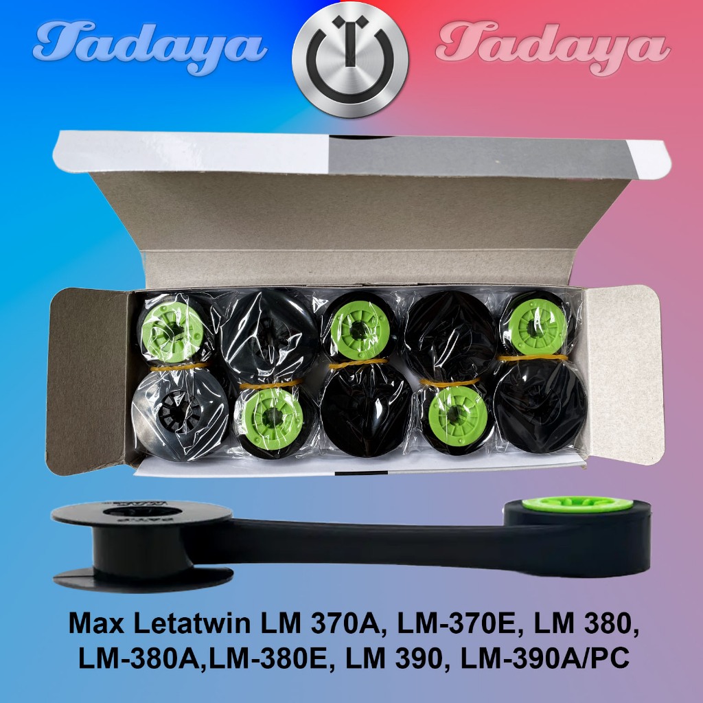 Jual Ink Ribbon Letatwin Max IR300 LM-IR300B u/ LM 370A LM 380 LM 390 ...
