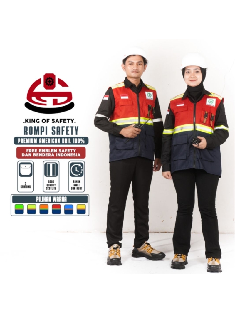 Jual rompi safety|rompi sefti|rompi proyek|rompi k3|rompi HSE Warna ...