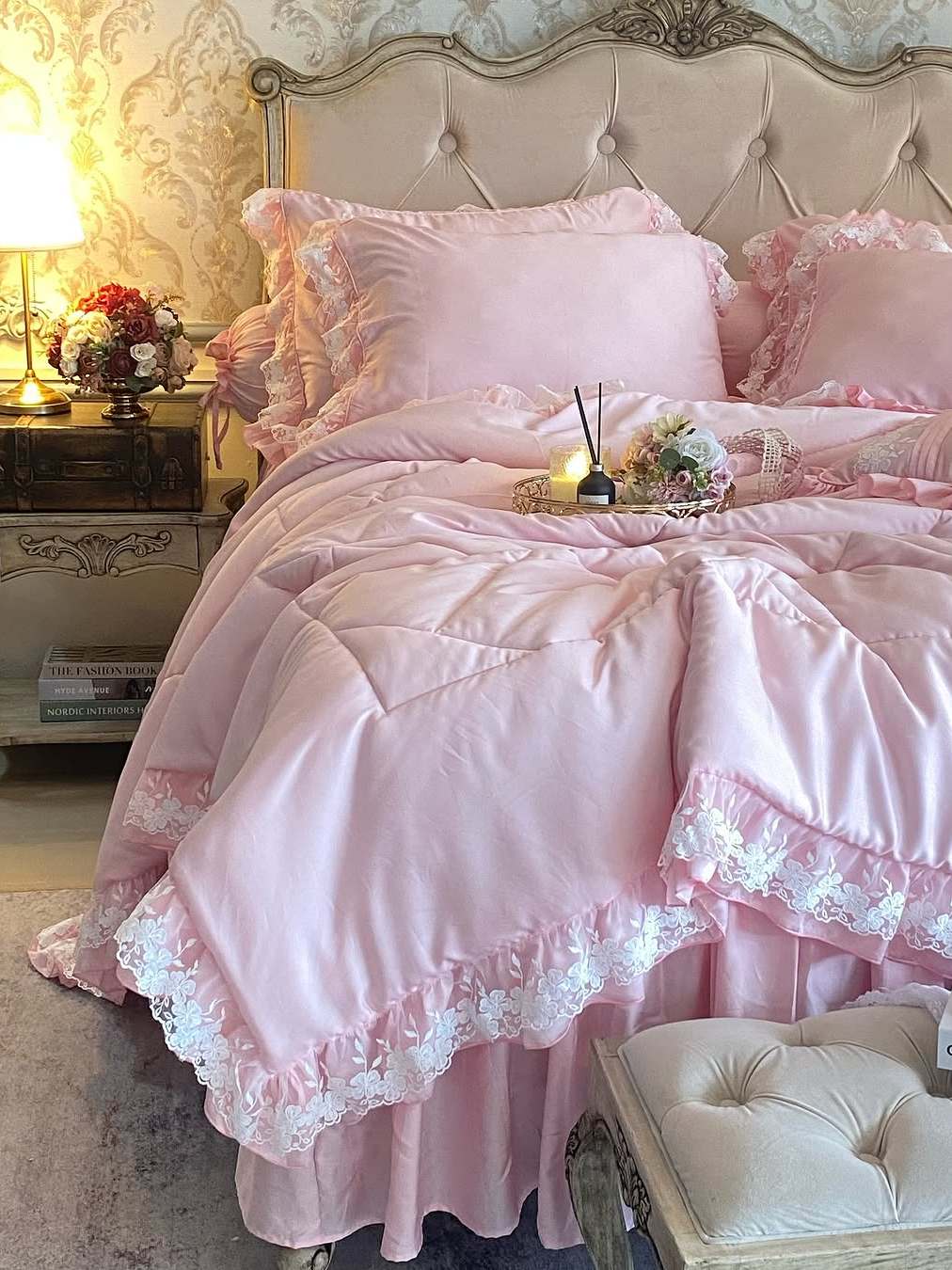 Jual SUTERA ORGANIK SPREI BED COVER SULTAN MEWAH SPREI PENGANTIN ...