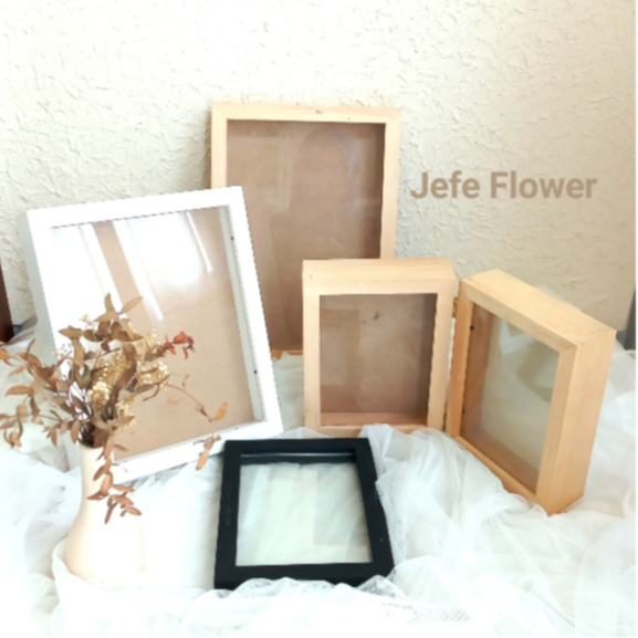 Jual Frame Kaca / Bingkai Foto Kaca / Frame Kaca Natural Hitam Putih ...