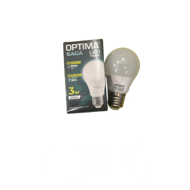 Jual Lampu LED Optima saga bulat ( bulb) 3-15 watt | Shopee Indonesia