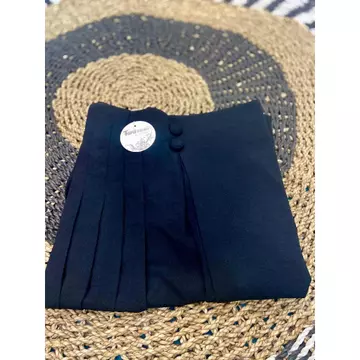 Cullote Pleats Celana Kulot Husna Kancing 2 Celana Wanita Highwaist Premium Rok Kulot Cellie