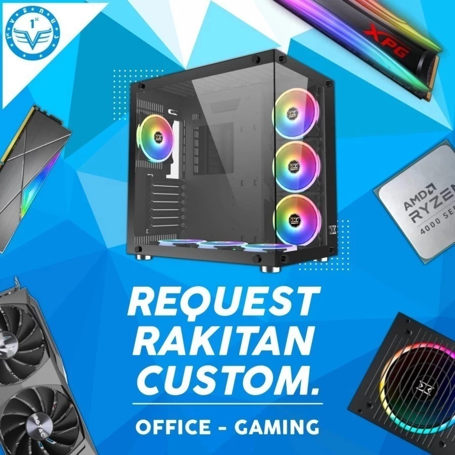 Request PC Rakitan  /  Komputer Rakitan Custom Customer I3 6100 TRAY