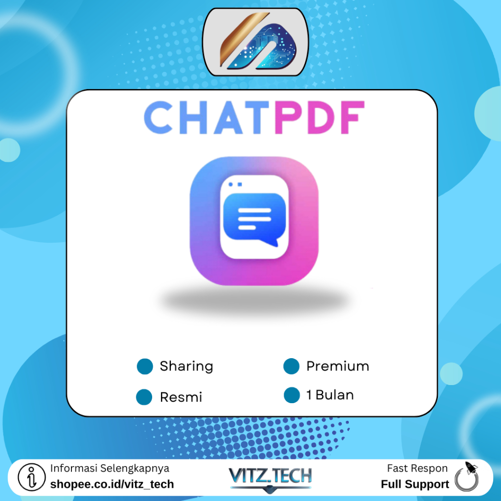 Jual [MONTHLY] ChatPDF - Ngobrol Dengan PDF Untuk Selesaikan Tugasmu ...
