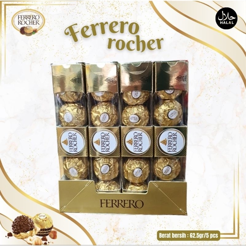 Jual ferrero rocher isi 5pcs | Shopee Indonesia