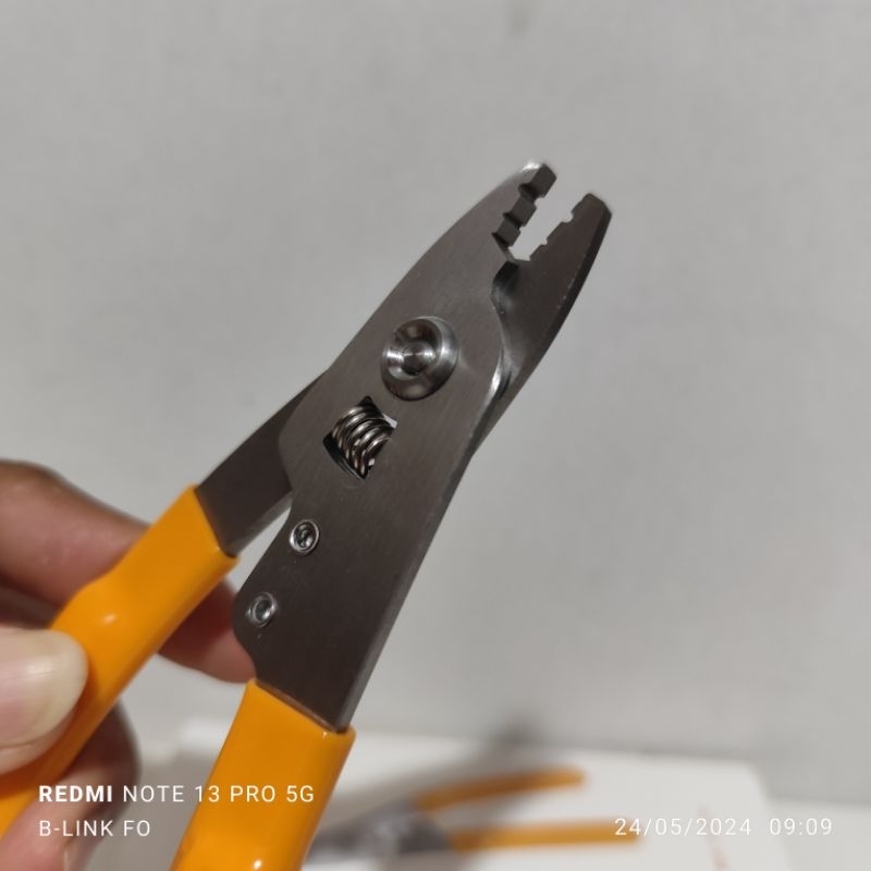 Jual tang striper kabel fiber optik / striper 3 hole stainles steel ...