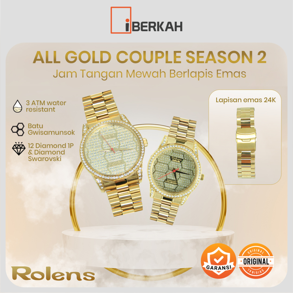 Jual Rolens All Gold Couple Season 2 | Shopee Indonesia