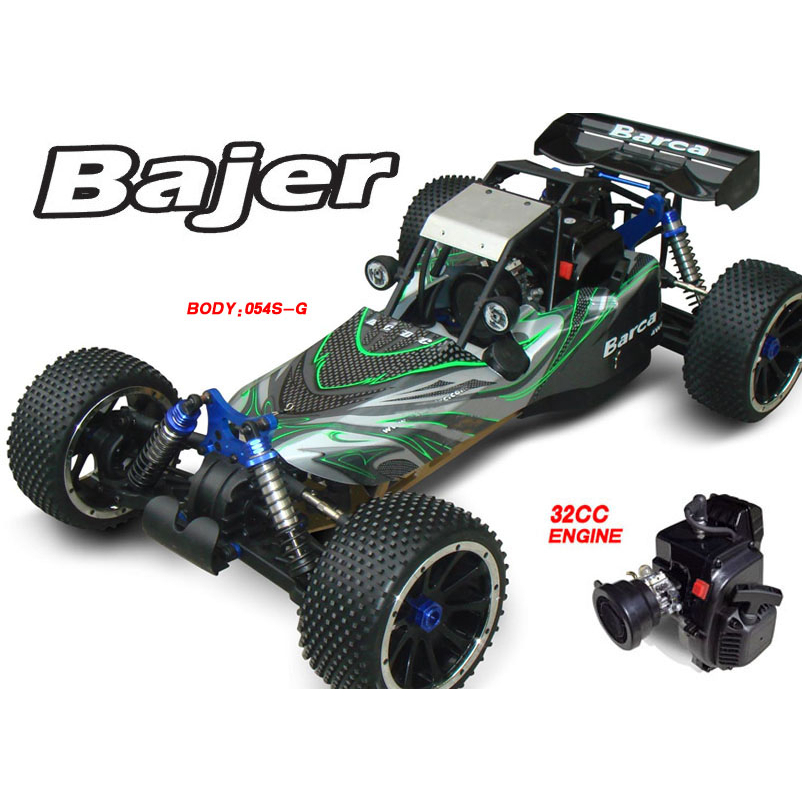 Jual rc car buggy gasoline pakai bensin HSP Bajer 94054S engine