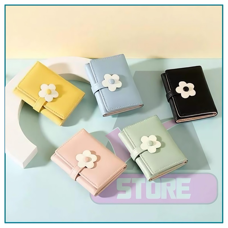Jual DOMPET LIPAT WANITA KANCING BUNGA BESAR | Shopee Indonesia