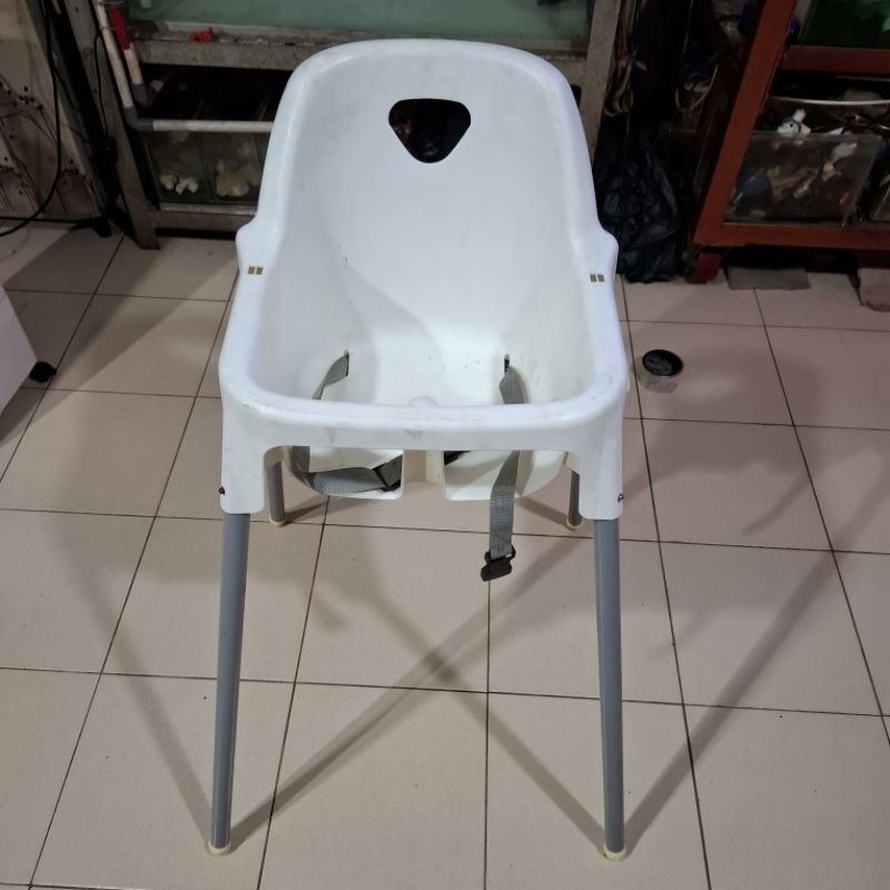 Jual INFORMA baby chair kursi makan bayi (SECOND/BEKAS) warna putih