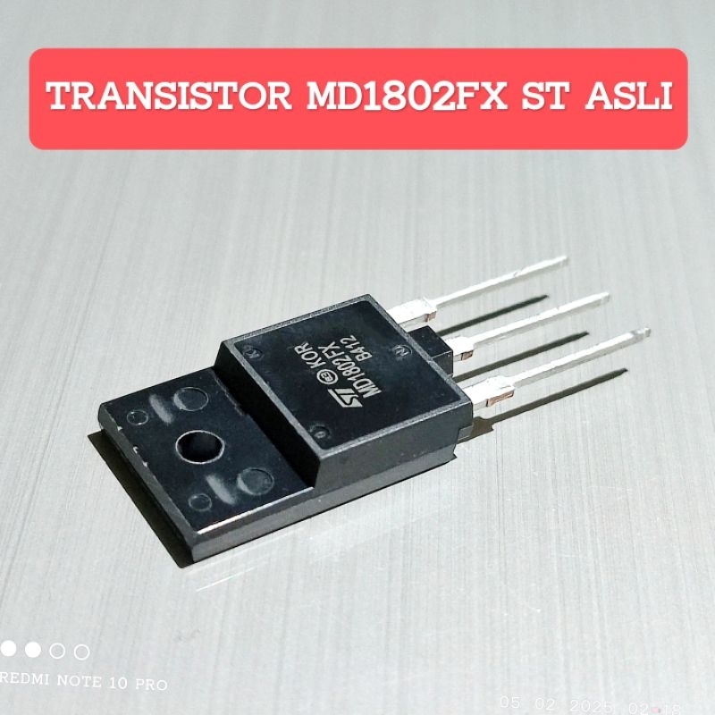 Jual TRANSISTOR MD1802FX MD1802 FX ST ASLI | Shopee Indonesia