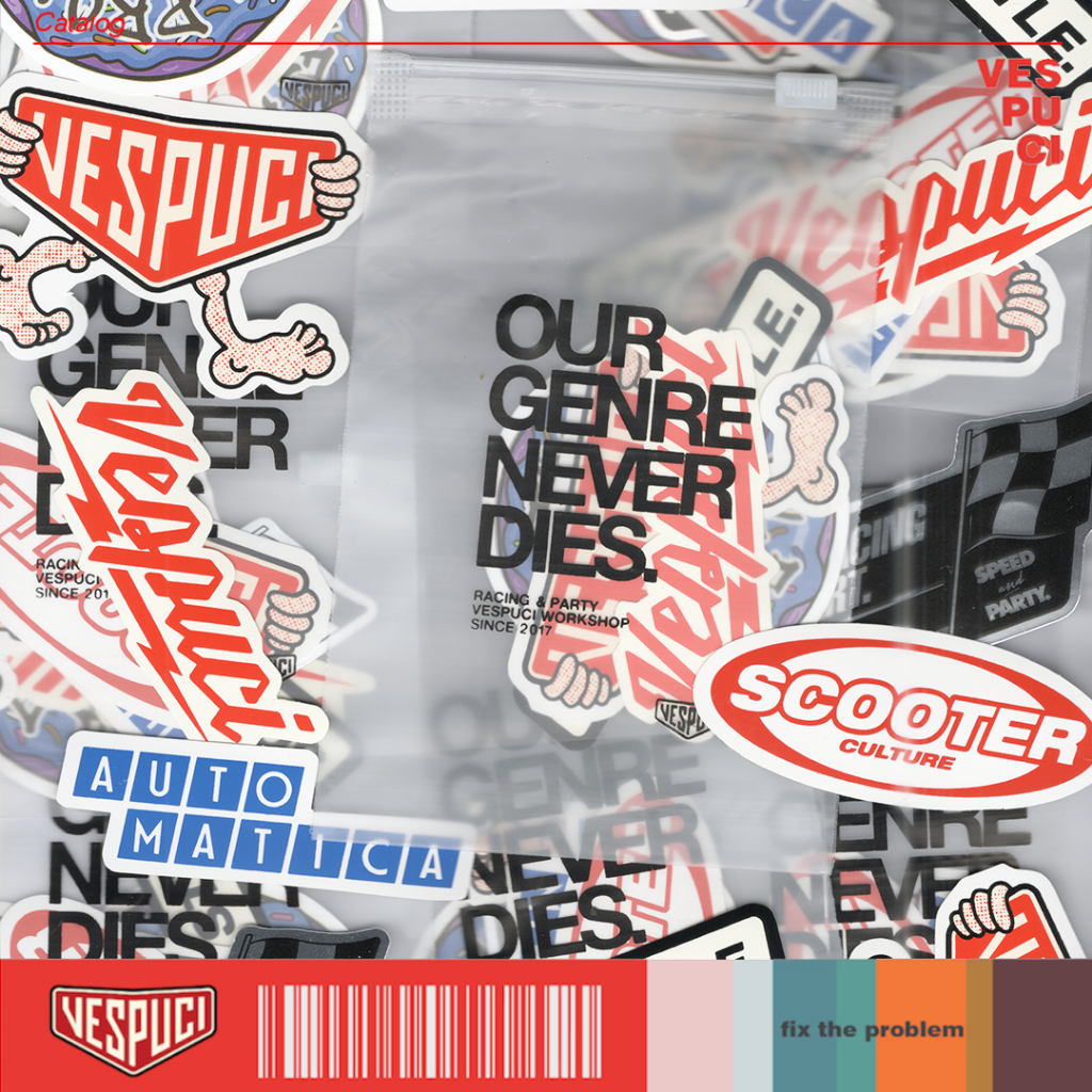 Jual Vespuci Sticker Pack Vol.II Isi 7 pcs | Shopee Indonesia
