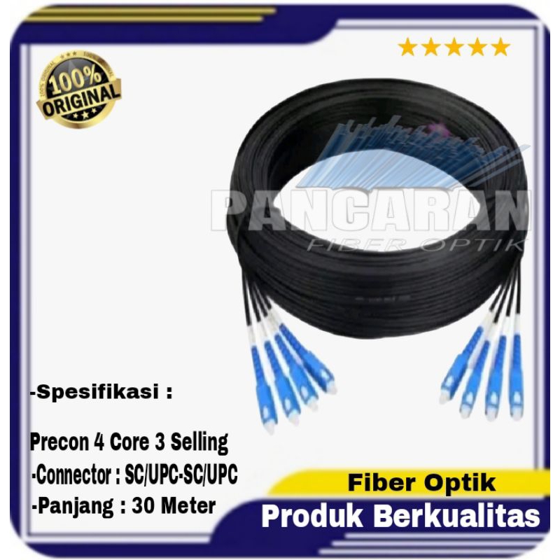 Jual Precon 4 Core 3 Selling SC-SC 30 Meter | Shopee Indonesia