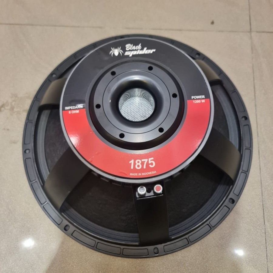 Jual SPEAKER KOMPONEN BLACK SPIDER 1875 WOOFER 18 INCH BLACKSPIDER BS ...