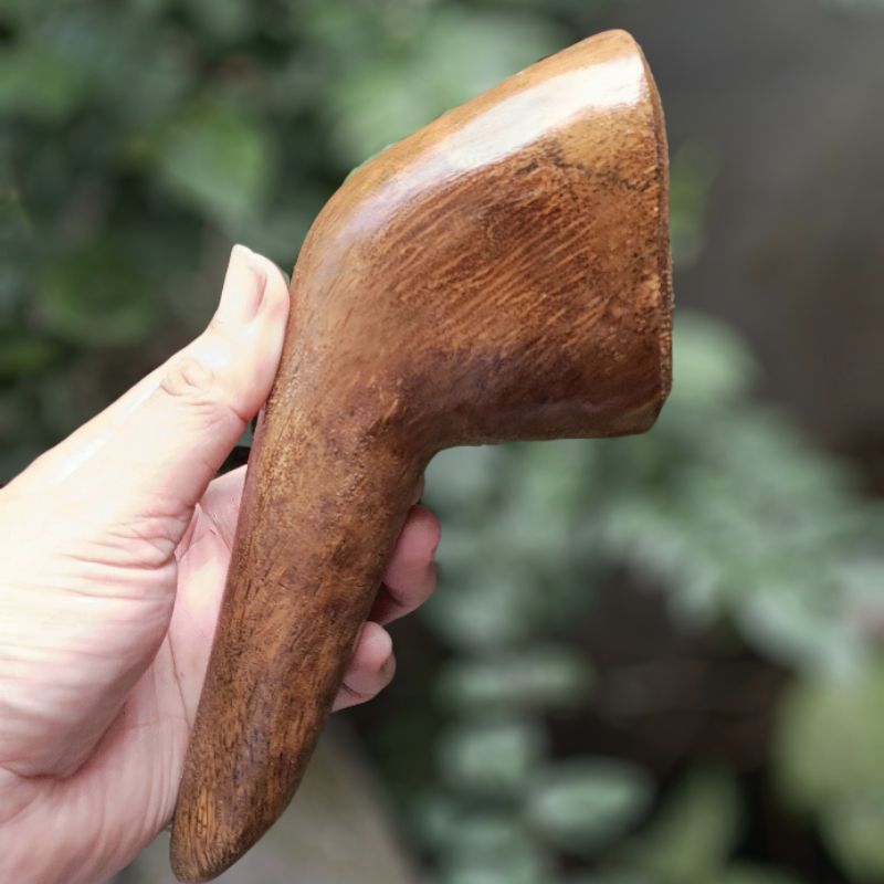 Jual Ulekan Akar Bambu Besar Super Jumbo Anak Cobek Oyot Pring Dongklak ...