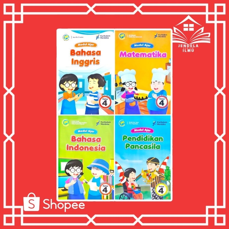 Jual Modul Ajar Kelas 4 Kurikulum Merdeka Semester 2 SD/MI LKS PH ...