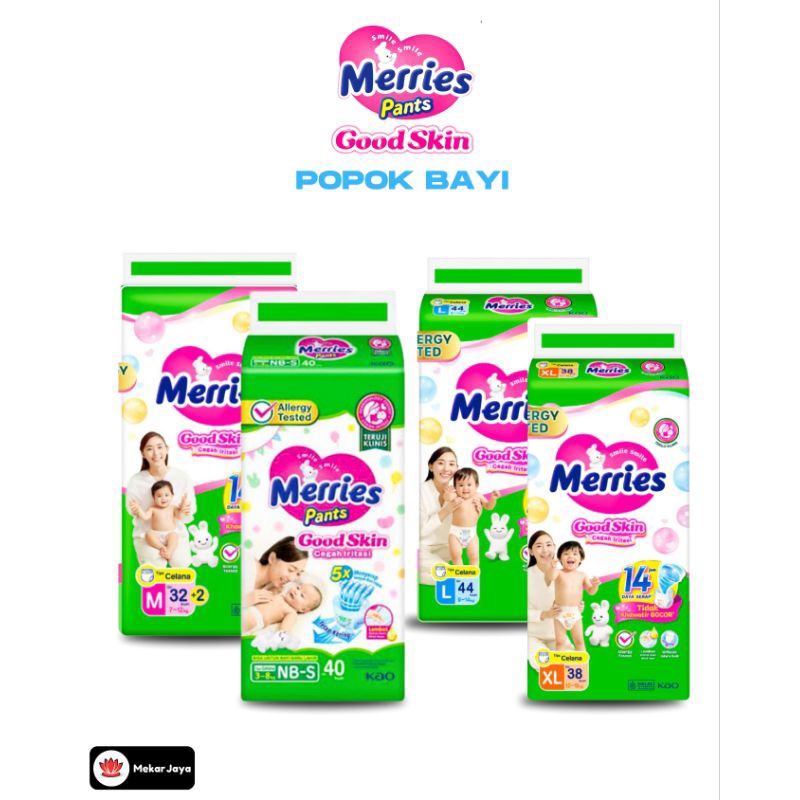 Jual Merries Good Skin Pants M32+2/L30/M48/L42/XL26/XL38/NB-S40 ...