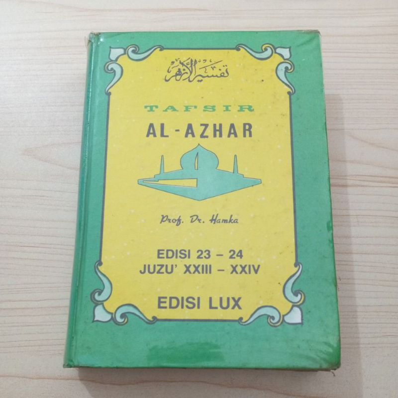 Jual BUKU TAFSIR AL AZHAR EDISI 23 SAMPAI 24 JUZU XXIII SAMPAI XXIV ...