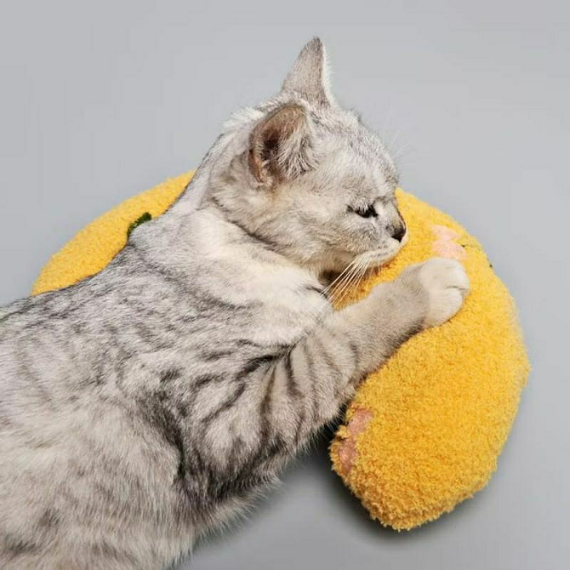 Jual bantal kucing Model U super lembut dan halus serta mengahangatkan ...