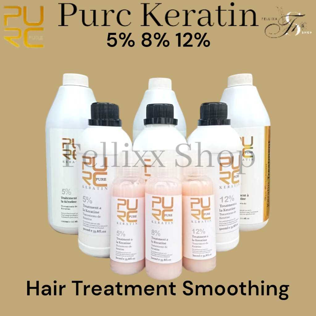 Jual Keratin Treatment Pelurus Rambut Keriting Asli Brazillian 8% 300ml ...