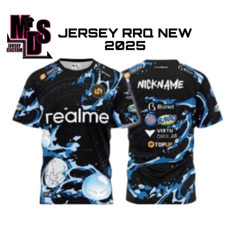 Jual JERSEY RRQ NEW 2025 FULL PRINTING FREE NICKNAME | Shopee Indonesia