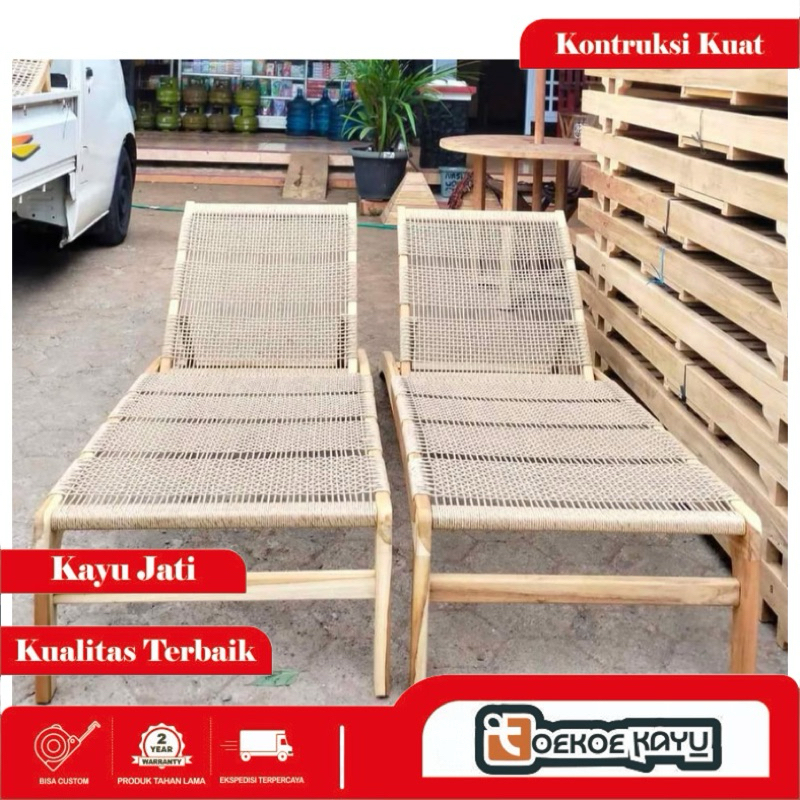 Jual sun bed,lounger chair pool, lounge chair rattan, sun pool lounger ...