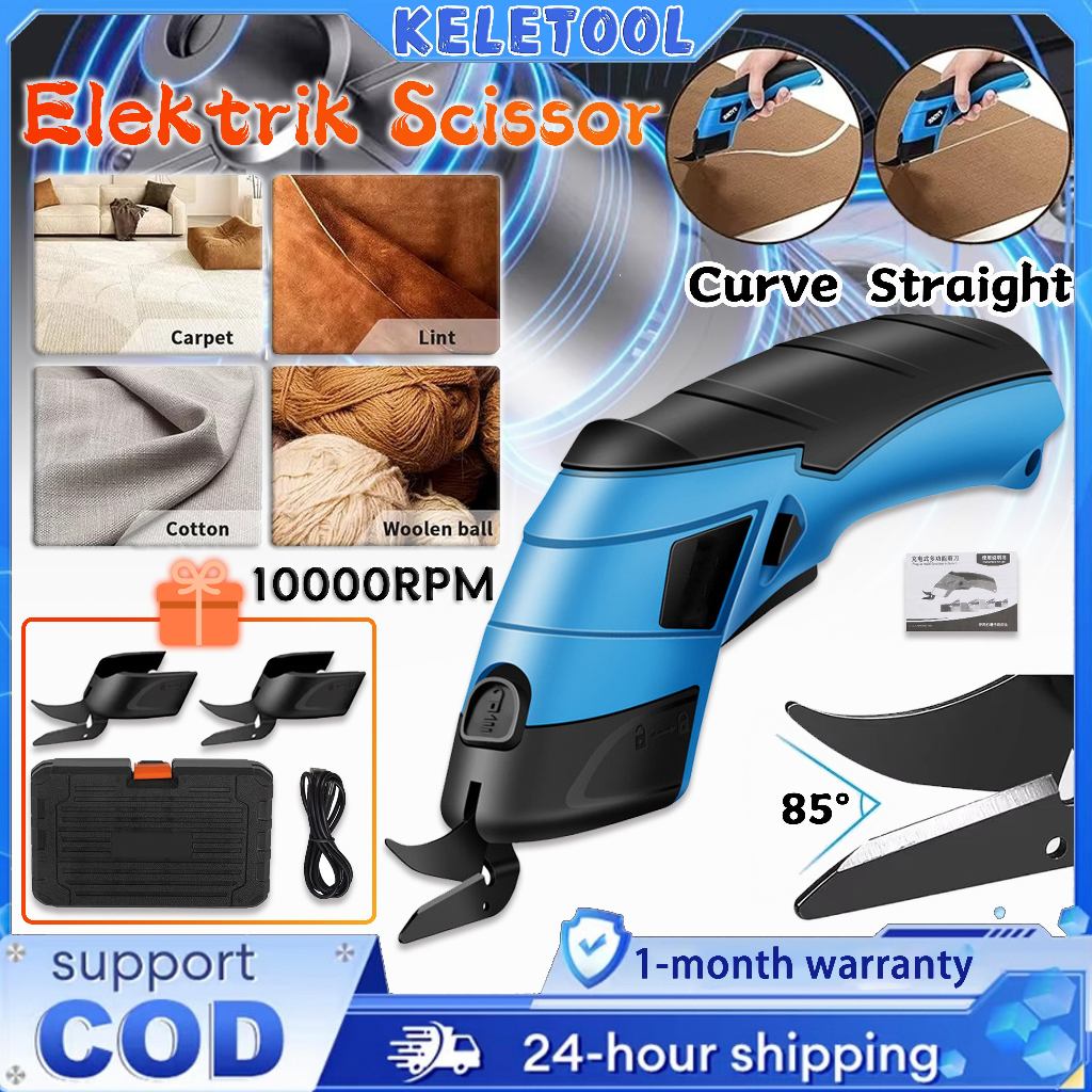 Jual Elektrik Pemotong Gunting listrik Tanpa Kabel Pemotong Isi Ulang ...