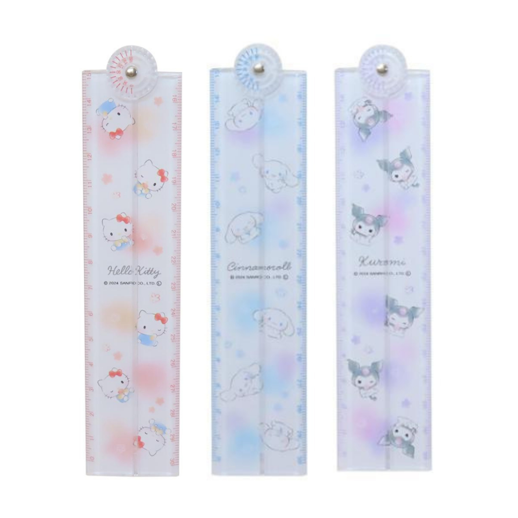 Jual Ruler Foldable 30cm Sanrio Chibi Hello Kitty Cinnamoroll Penggaris ...