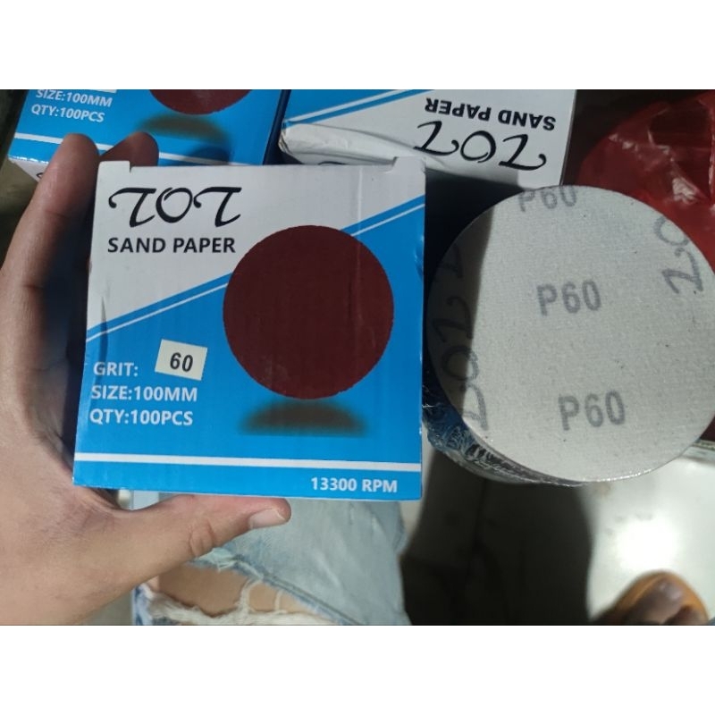 Jual Amplas Velcro Ukuran 4