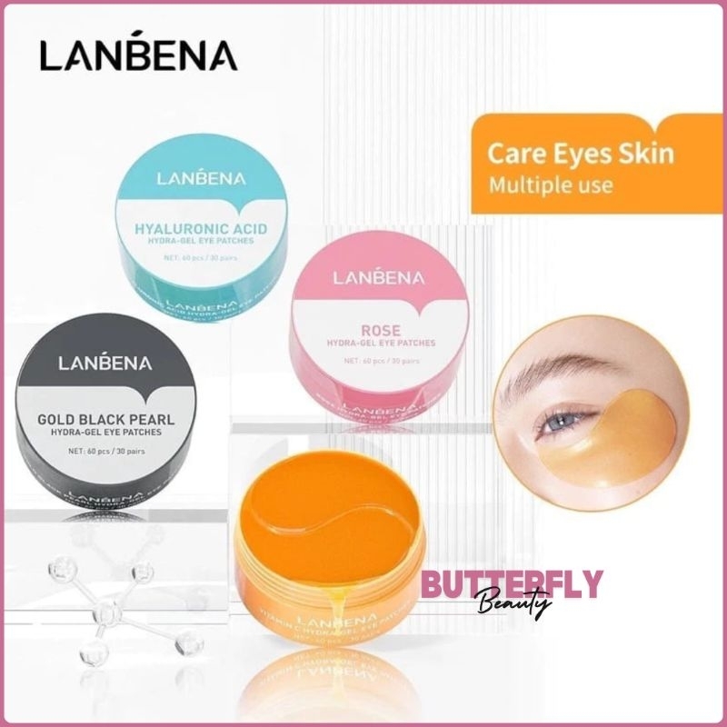 Jual LANBENA Eye Patch || Lanbena Eye Patch |Vitamin C |Rose |Gold ...