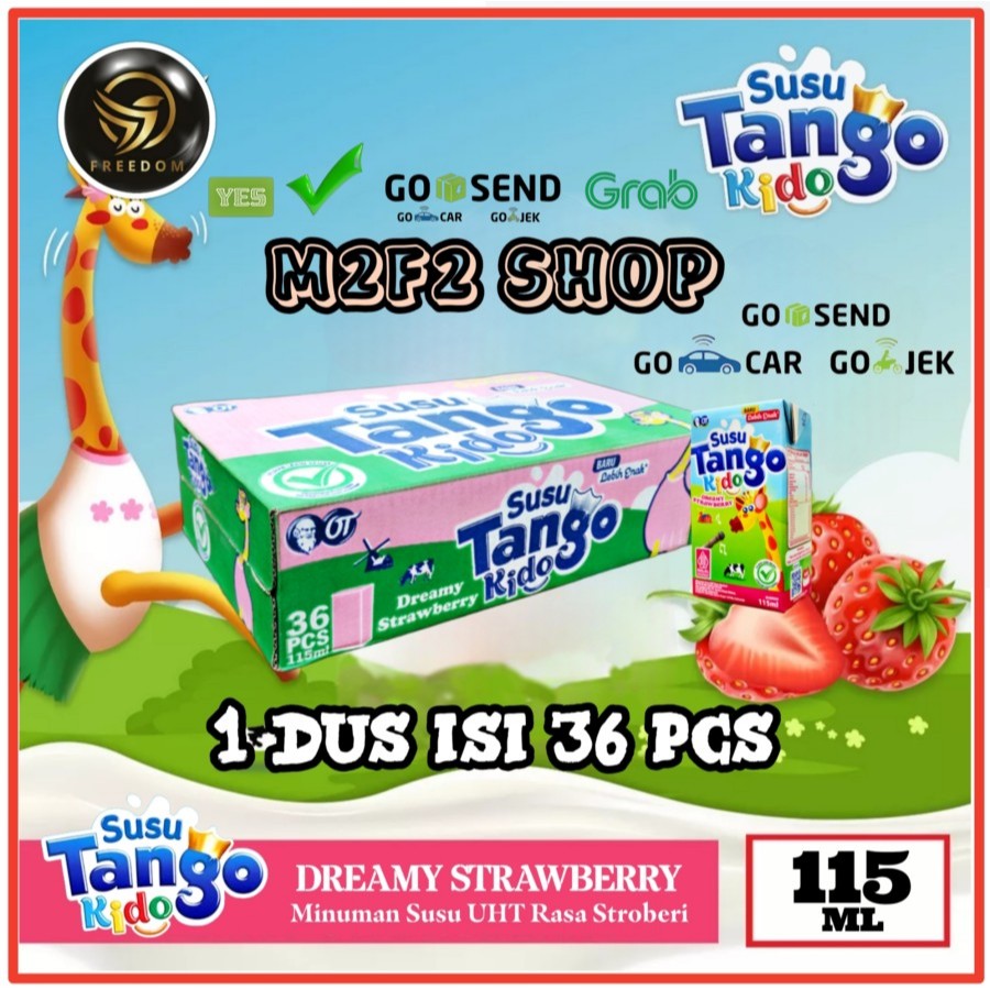 Jual Susu Kids Tango Kido Semua Rasa Kotak UHT - 115 ml Kemasan Karton ...