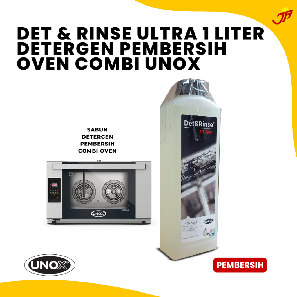 Jual UNOX Det & Rinse Ultra 1 Liter Detergen Pembersih Oven Combi ...