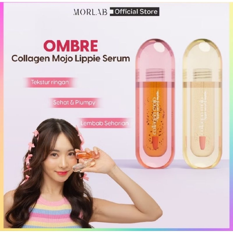 Jual Morlab Collagen Mojo Lip Serum 3.5 ml | Shopee Indonesia