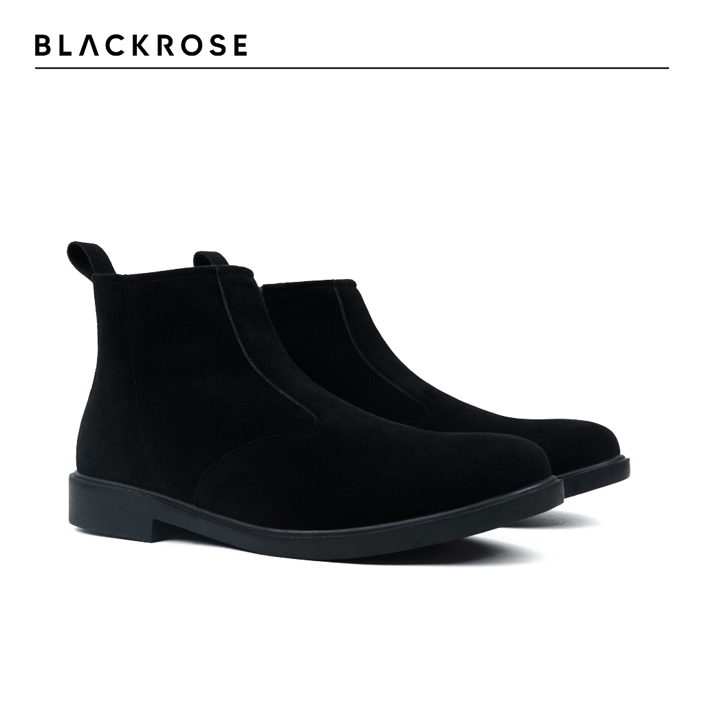 Jual BLACKROSE Sepatu Boots Pria Chelsea Zipper Resleting YKK