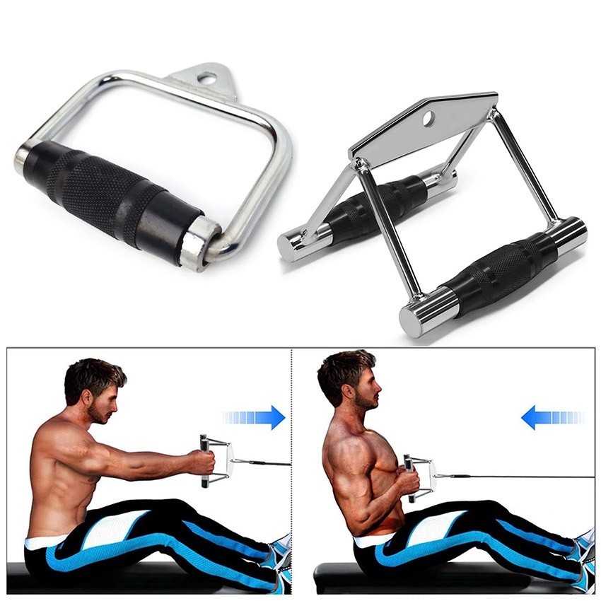 Jual V Handle Gym D Handle Gym Seated Row Handle Handles Pull Down ...
