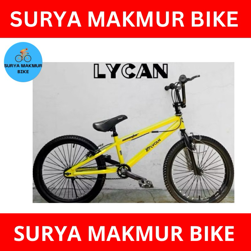 Jual Sepeda Bmx Senator 20 Inch Tipe Lycan Rotir Stang