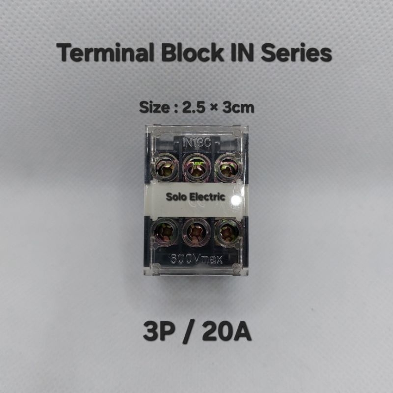 Jual Terminal blok Din Rail 20A Terminal Connector Kabel | Shopee Indonesia