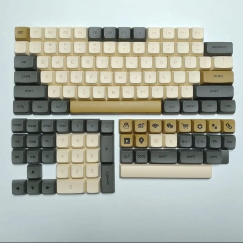Jual Keycaps PBT Die Sub XDA Profile Shimmer - Alpha Normal | Shopee ...