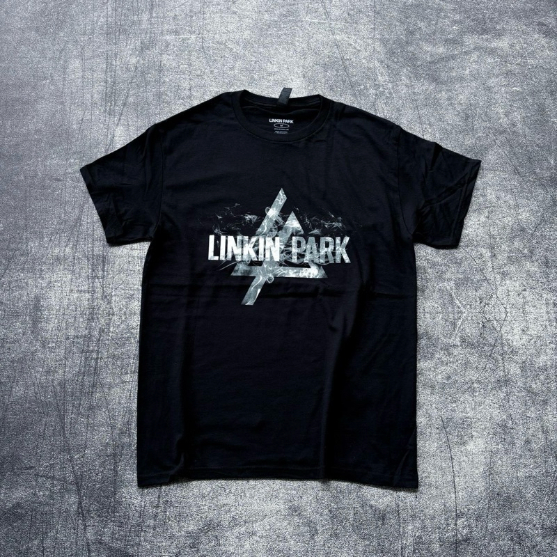 Maglietta Ufficiale Rock Off Linkin Park Smoke Logo – Unisex In Cotone 100%, Taglie S-XXXL - 2