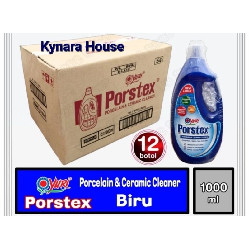 Jual Yuri Pembersih Porselin Porstex Botol 12x1 Liter (Karton) | Shopee ...