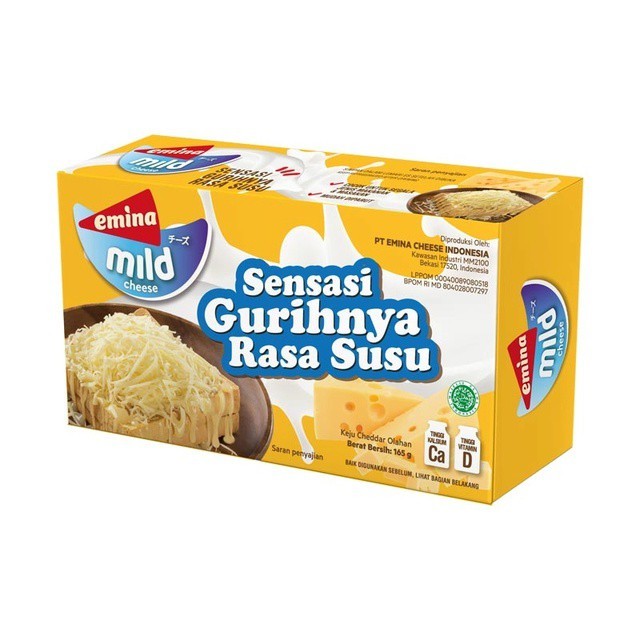 Jual Emina Mild Cheese Rasa Susu 160 gr | Shopee Indonesia