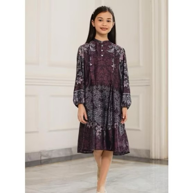 Jual Geulis raya series Medina dress burgundy | Shopee Indonesia