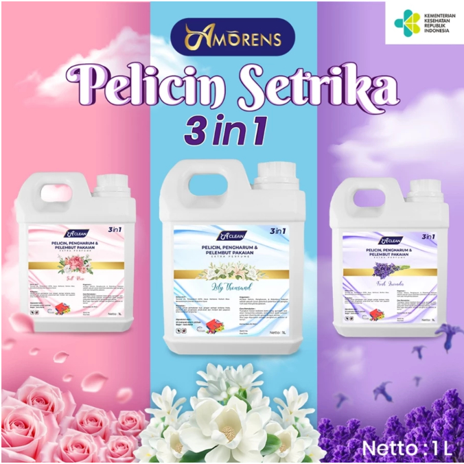 Jual Pelicin Setrika & Pakaian / Pengharum dan Pelembut Pakaian ...