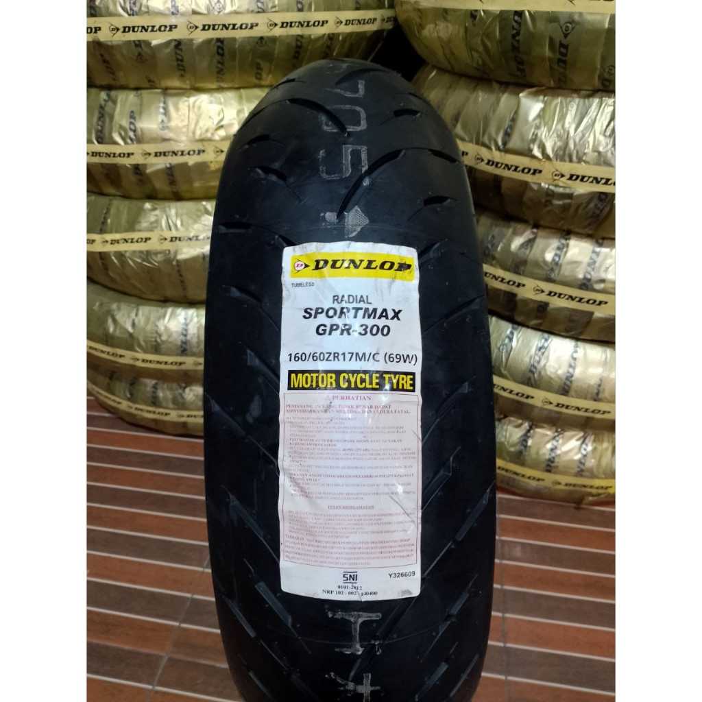 Jual Ban Luar Motor Dunlop Ukur 160/60 Ring 17 PNP Ninja 250 ZX25 R15 ...