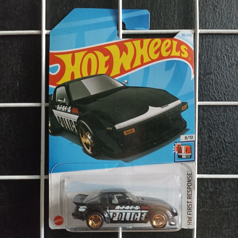 Jual Hot Wheels Mazda RX7 RX-7 RX 7 Police Black not LBWK civic supra ...